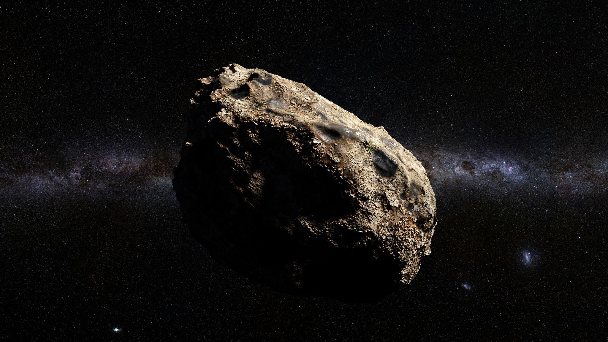 Immagine di un Asteroide. GettyImages